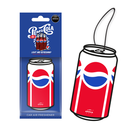 Ambientador Auto Pendurar Cartão Lata De Pepsi Clássica Aroma Car