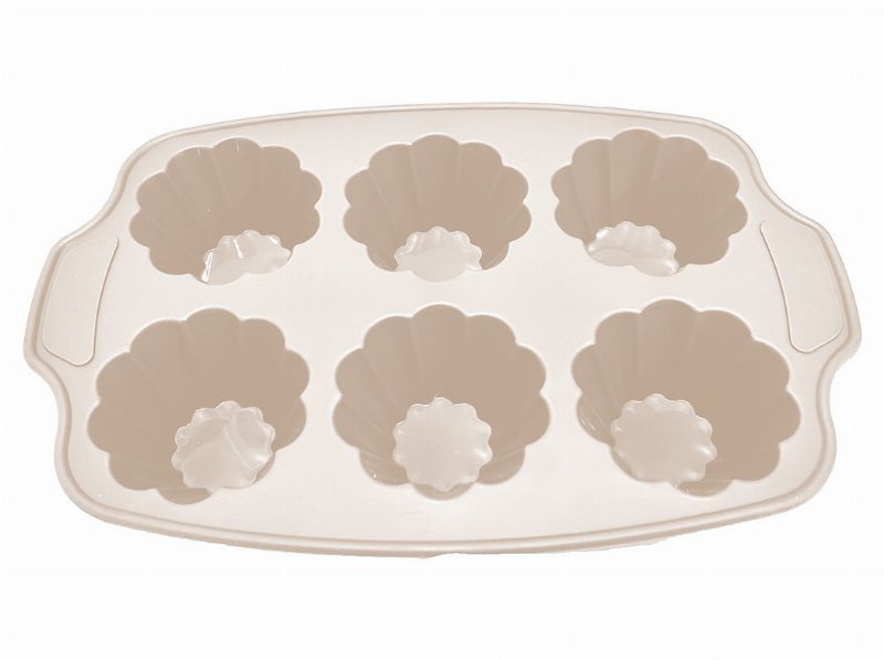 Forma Para Muffins Actuel Em Silicone 6 Cavidades
