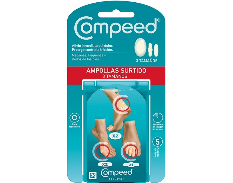 Pensos Compeed Bolhas Sortido 5Un