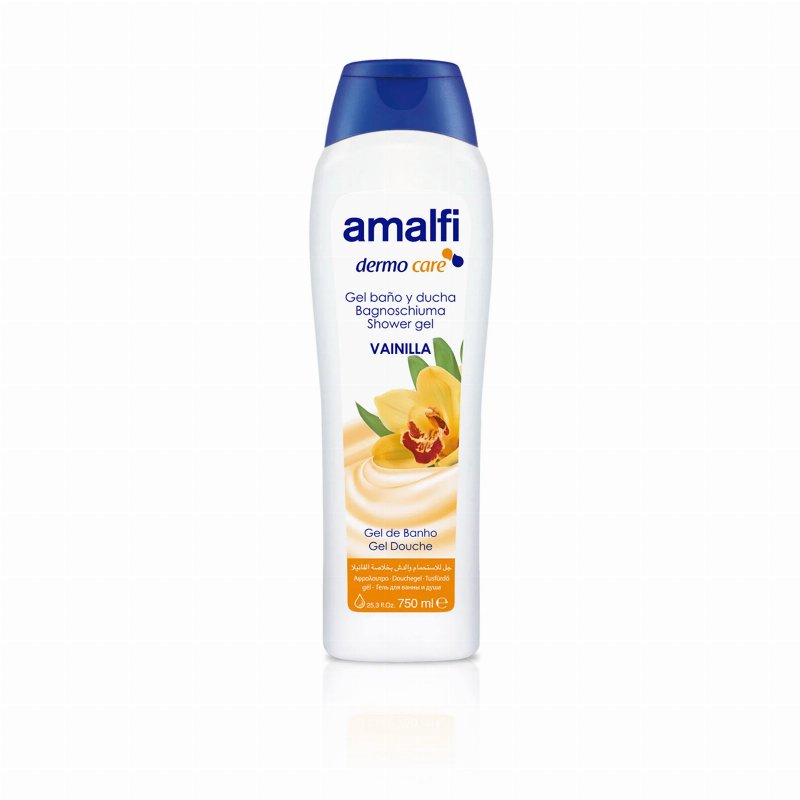 Amalfi Gel De Banho E Duche Flor De Baunilha 750 ml