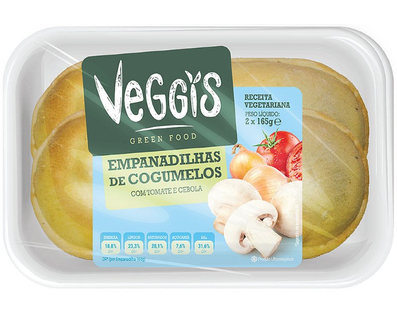 Empanadilha Veggis De Cogumelos 2X165 g