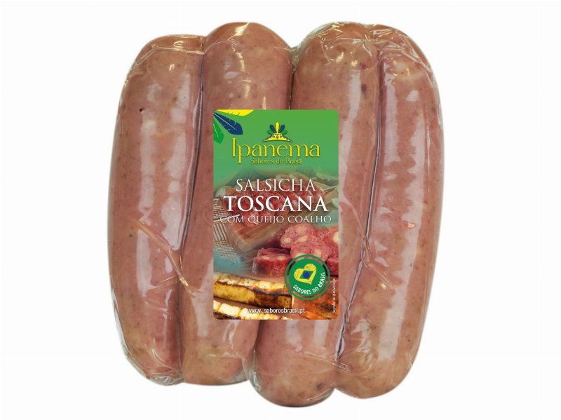 Salsicha Ipanema Toscana Queijo 340 g