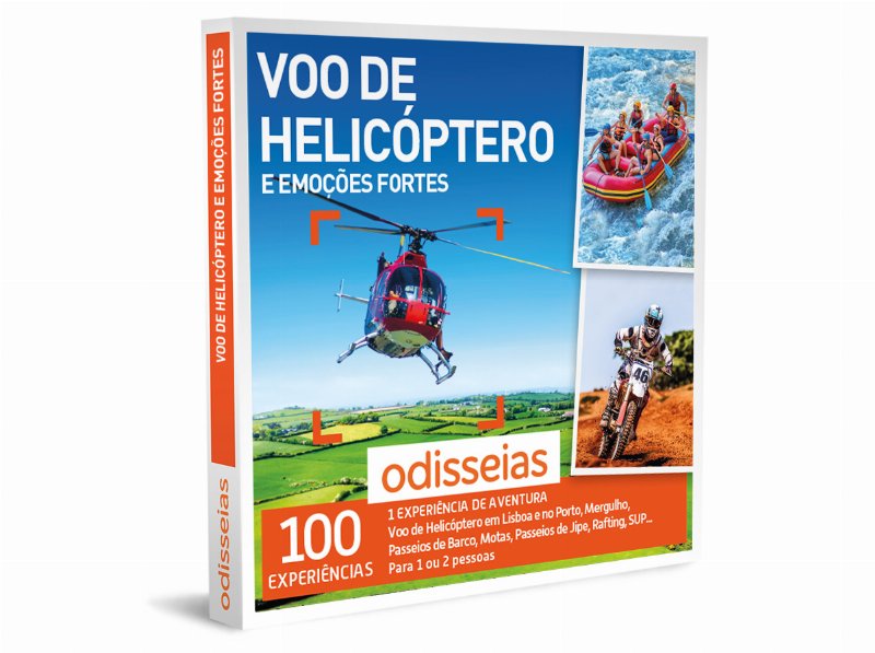 Aventura Odisseias Voo Helicóptero E Emoções
