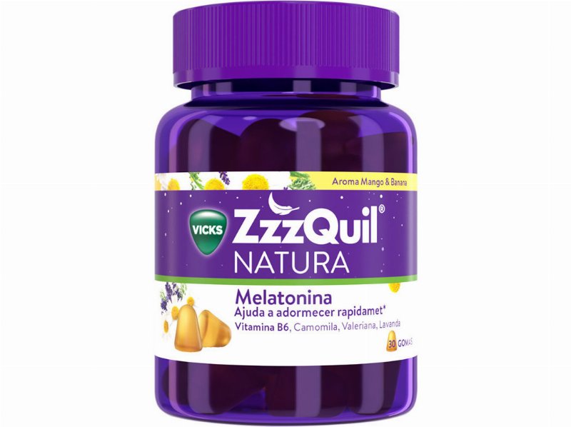 Suplemento Vicks Zzzquil Manga Banana 30Un