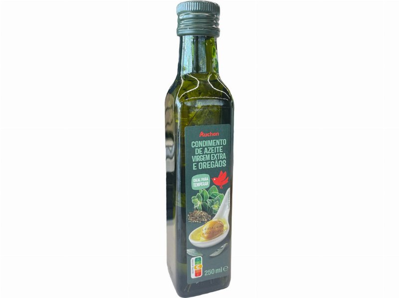 Condimento Azeite Auchan Virgem Extra Com Oregãos 250 ml
