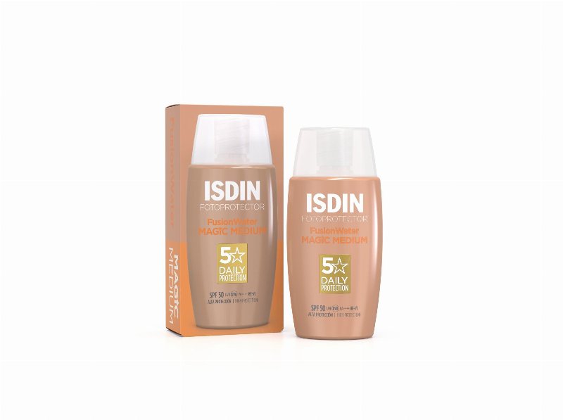 Creme Isdin Foto Fusion Water Cor 50+ 50 ml