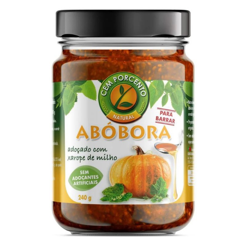 Doce De Abóbora Com Xarope De Milho Cem Porcento 240 g