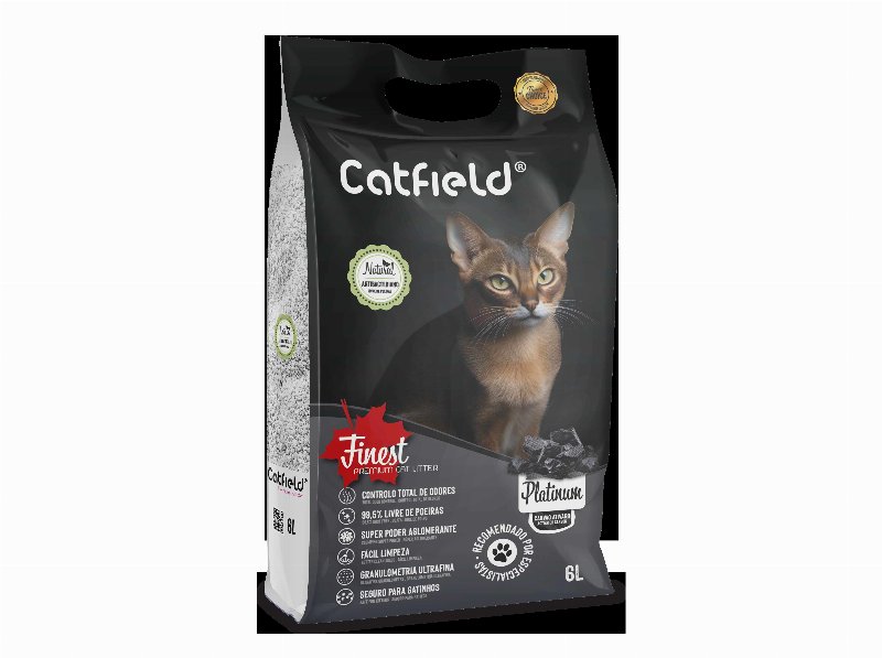 Areia Aglomerante Catfield Platinum 6 l
