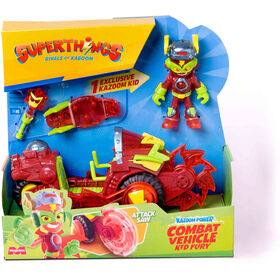 Superthings - Veículo De Combate Kazoom Power (Vários Modelos)