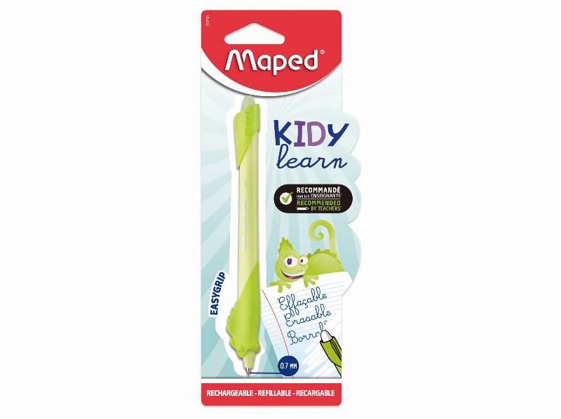 Caneta Apagável Maped Kidy Learn Camaleão Azul