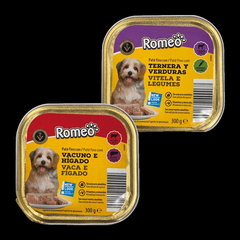 Comida Húmida Para Cão Em Terrina Sortido
