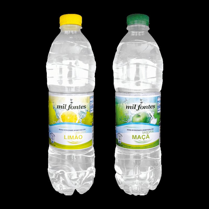 Água Com Sabor A Maçã/ Limão 1,5 l