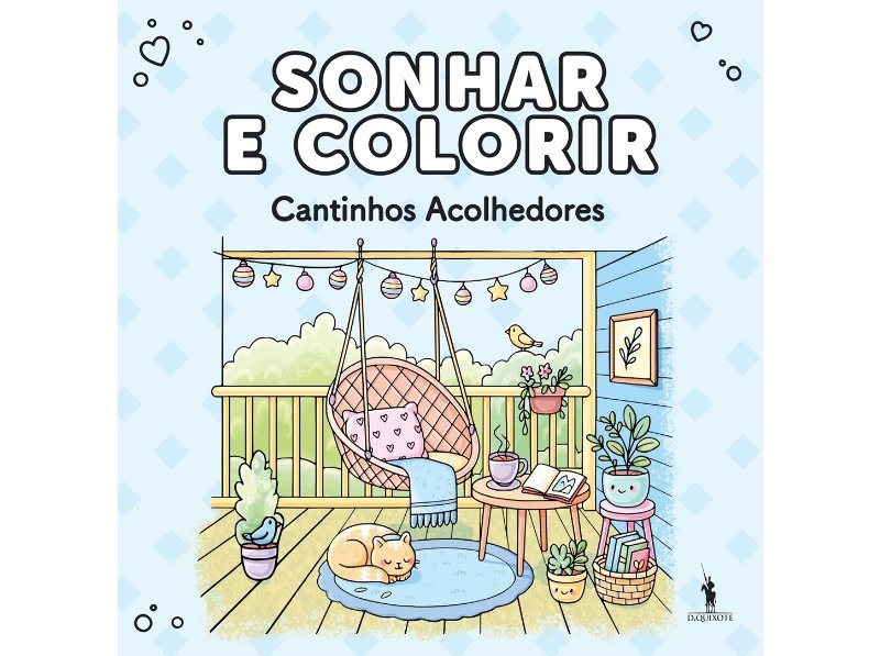 Livro Sonhar E Colorir - Cantinhos Acolhedores