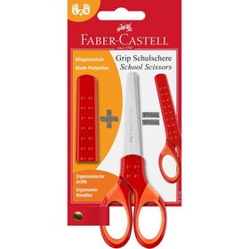 Tesoura Com Proteção 10Cm (Várias Cores) Faber-Castell