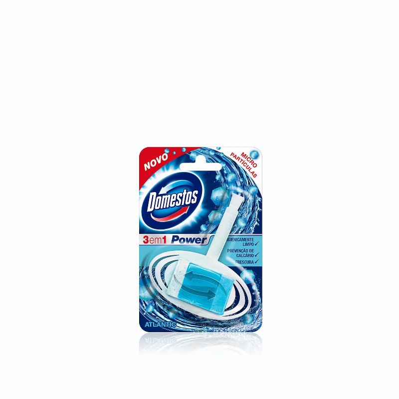 Domestos Bloco Sanitário 3 Em 1 Power Ocean 1 Un 40 gr