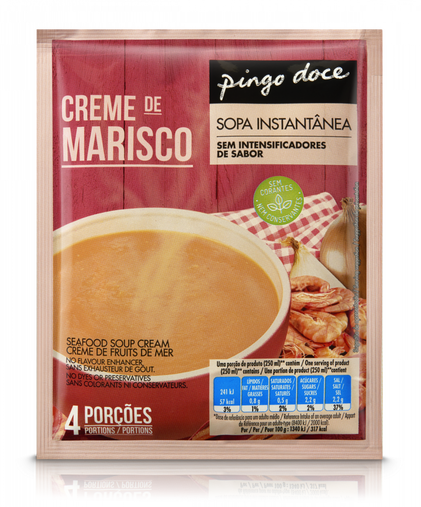 Creme De Marisco Pingo Doce 0.072Kg