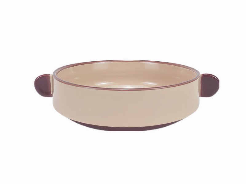 Taça Grés Actuel C/Pega Bege 14Cm