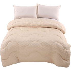 Colcha Quilt 220X240Cm Bege Kasa