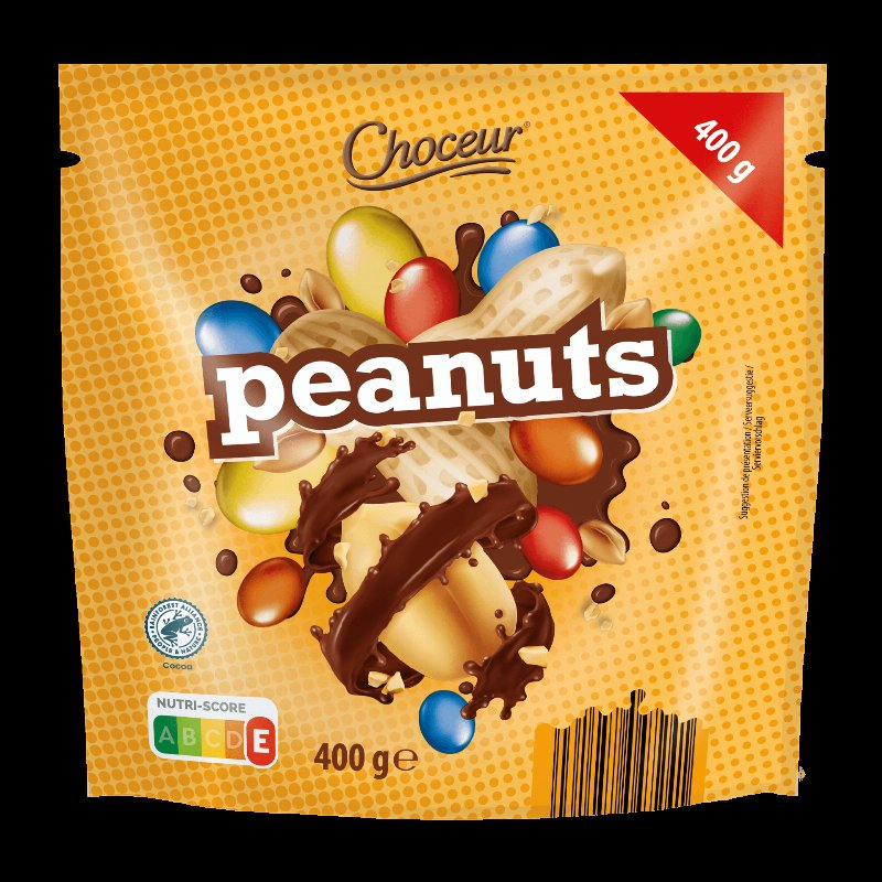 Drageias De Chocolate Com Amendoim Sortido