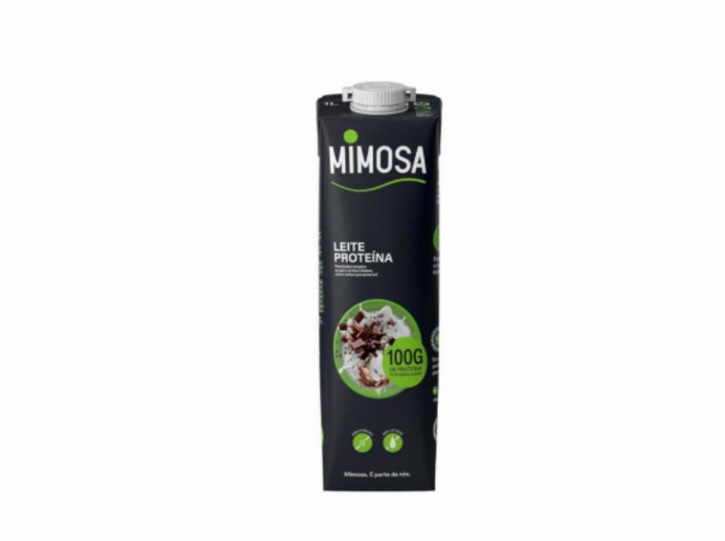 Leite Magro Uht Mimosa Sem Lactose + Proteina Cacau 1 l