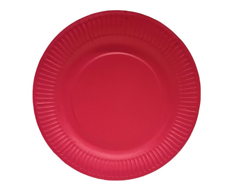 Prato De Cartão Actuel Rosa 23Cm 10 Unidades