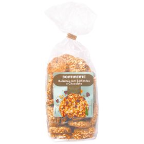 Bolachas Com Chocolate E Sementes Continente 200 gr