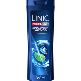 Champô Anticaspa Cool Sport Mentol Linic 360 ml