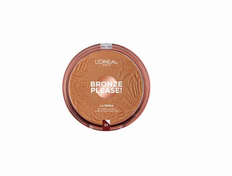Bronzer L'oréal Make Up Glam Bronze La Terra 01 Nu