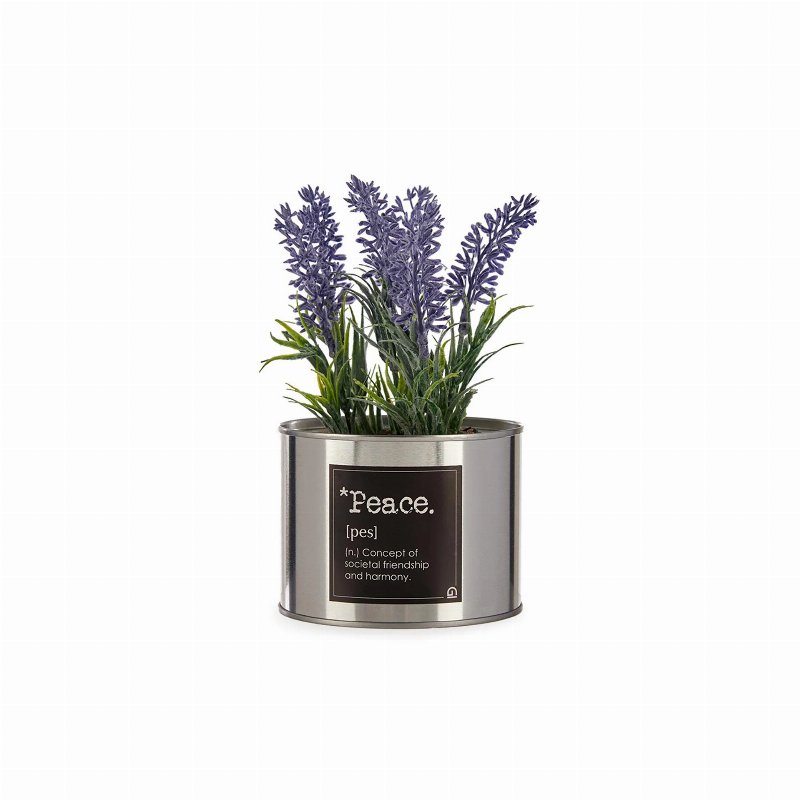 Hkh Planta Artificial Lavanda Vaso Lata