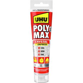Cola E Veda Poly Max Cristal Tubo Uhu 1 Un