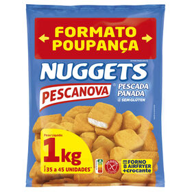 Nuggets De Pescada Panada Sem Glúten Pescanova 1 kg