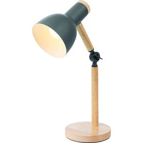 Candeeiro De Secretária Articulado Cinza E27 Kasa 1 Un