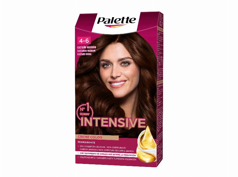 Coloração Palette 4.6 Castanho Marron