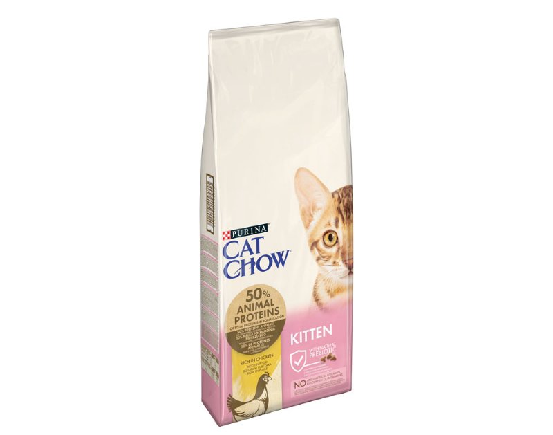 Ração Gatinhos Cat Chow Frango 15 kg*