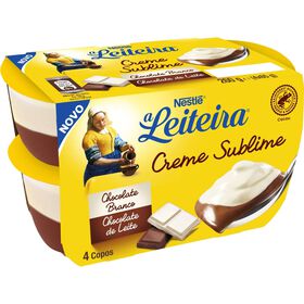 Sobremesa Creme Sublime Duo Chocolate A Leiteira 260 gr (4 Un)