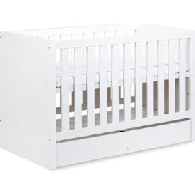 Cama De Grades Com Barreira De Segurança Branca Amélia Twinko