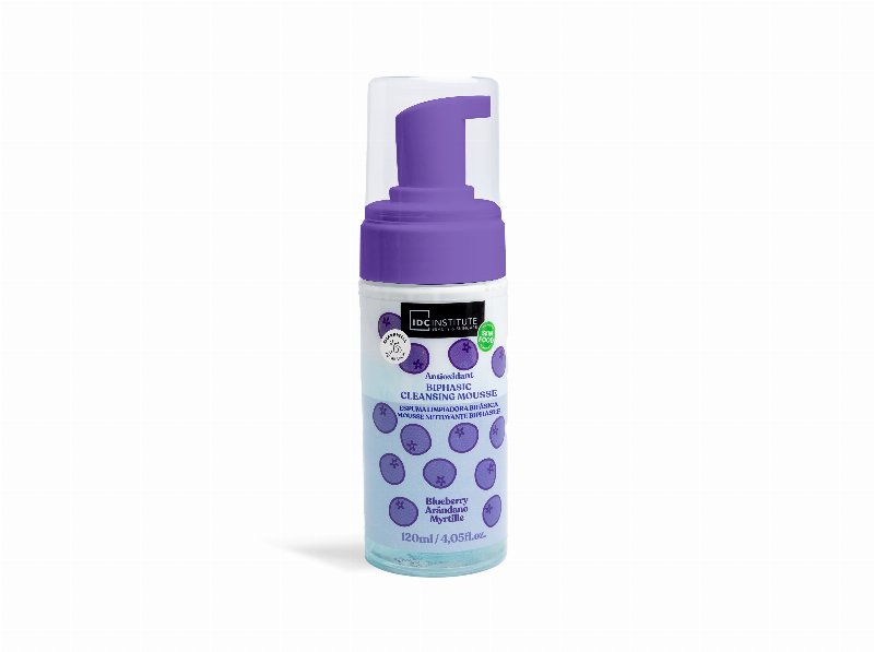 Mousse De Limpeza Idc Institute Blueberry 120 ml