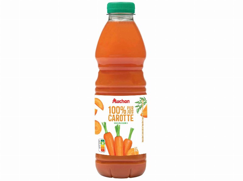 Sumo Auchan 100% Cenoura 1 l