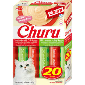 Snack Para Gato Em Líquido Mix Mar Churu 20 X 14 g (280 g)