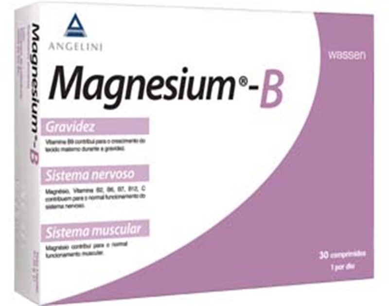 Suplemento Magnesium B 30 Comprimidos