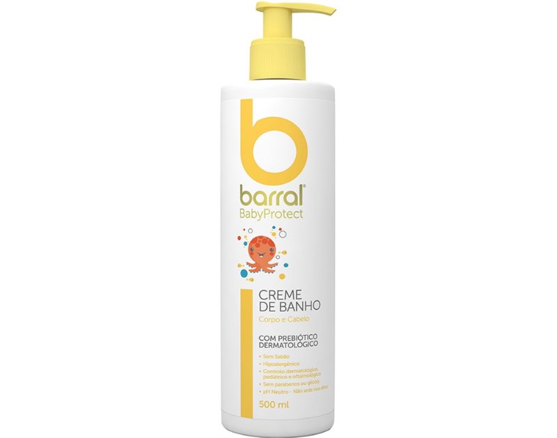 Creme Barral Banho Babyprotect 500 ml