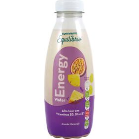 Água Vitaminada Sem Gás Energy Ananás E Maracujá Continente Equilíbrio 500 ml