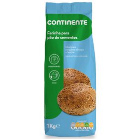 Farinha Para Pão De Sementes Continente 1 kg