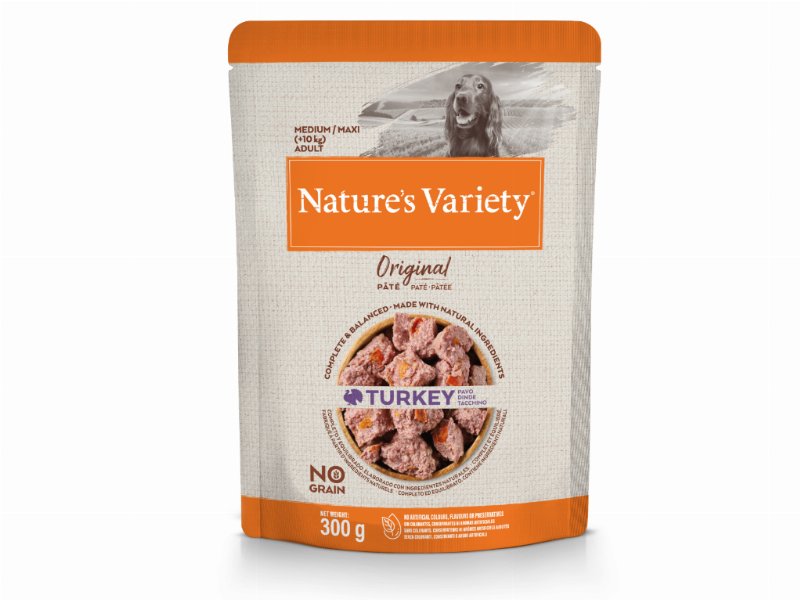 Comida Húmida Para Cão Nature's Variety Médio/Maxi Peru 300 g