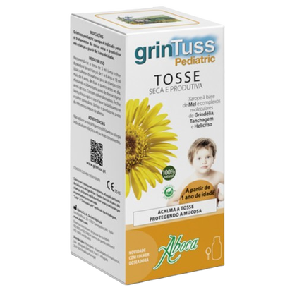 Xarope Pediátrico Para Tosse Seca Grintuss 0.18L