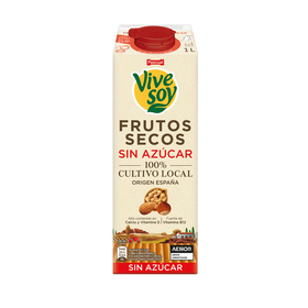 Bebida Vegetal Frutos Secos Sem Açúcar Vive Soy 1 Lt
