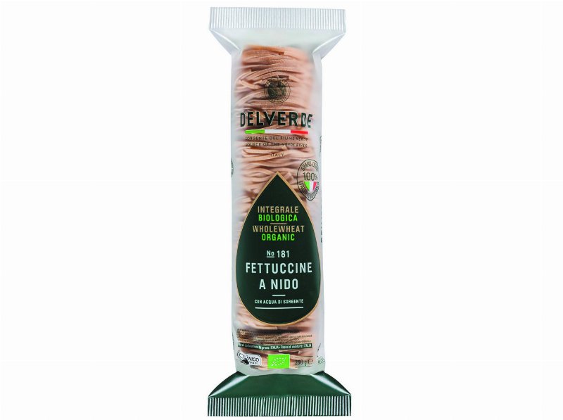 Fettuccine Delverde Nido Integral Bio 250 gr
