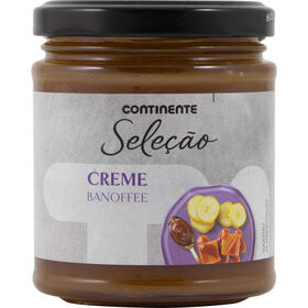 Creme Para Barrar Banoffee Continente Seleção 320 gr