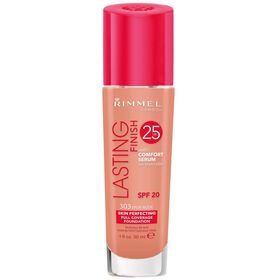 Base De Rosto Lasting Finish Founadtion 25H 303 True Nude Rimmel 1 Un