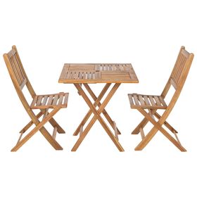 Conjunto Jardim 2 Lugares Madeira Acácia Kasa